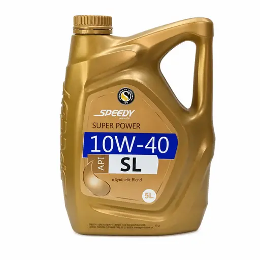 روغن موتور اسپیدی سوپر پاور 10W40 SL/CF نیمه‌سنتتیک پنج لیتری